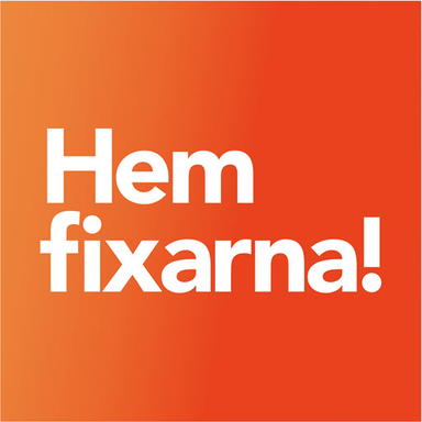 Hemfixarna!s logotyp